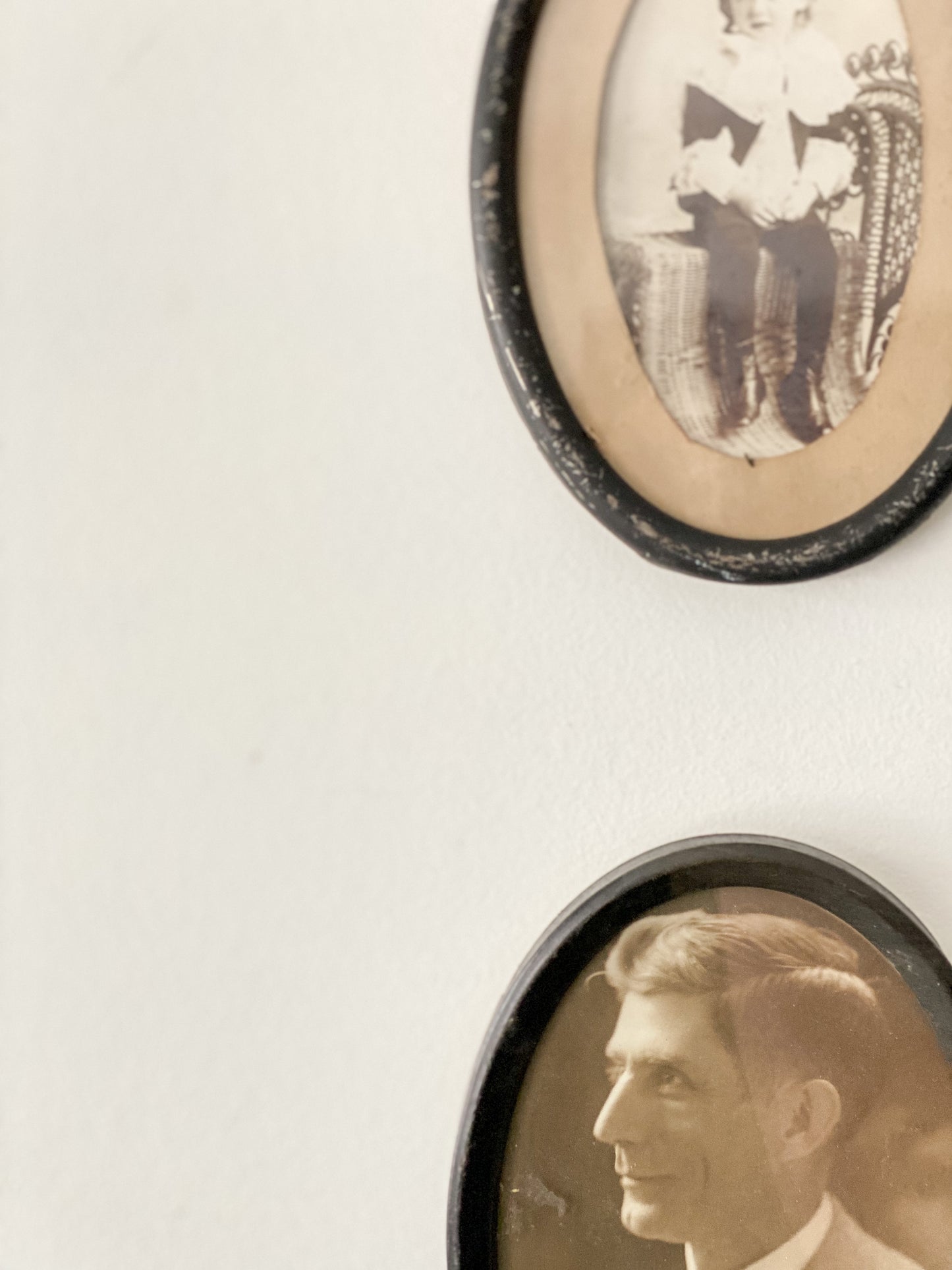 Antique Framed Portraits (Pair)