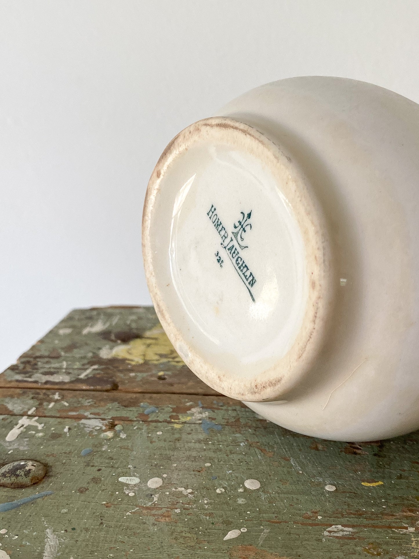 Vintage Ironstone Creamer Pitcher