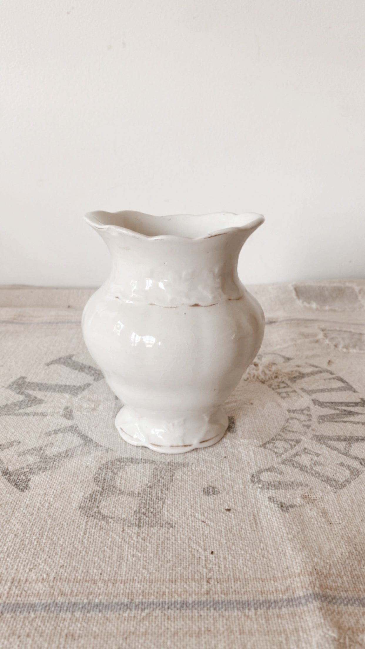 Ironstone Vase