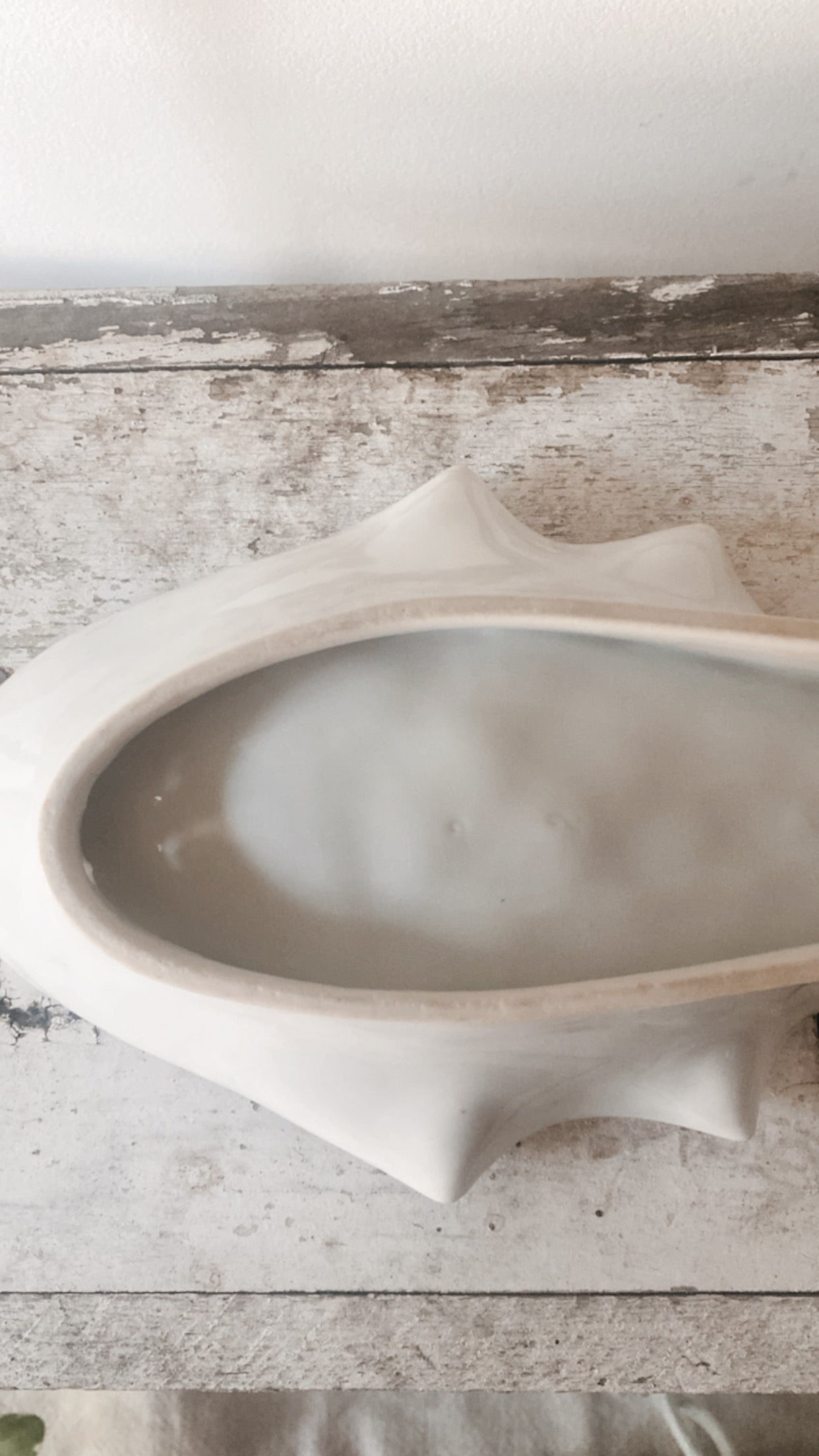 19th century Ironstone Fish Mold