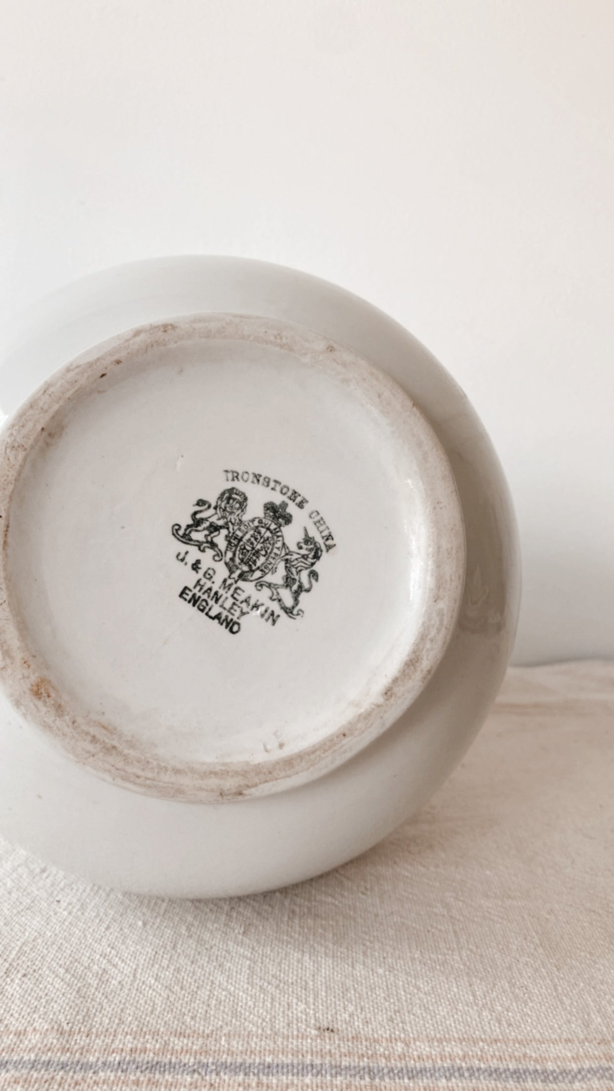 Antique Ironstone Pitcher