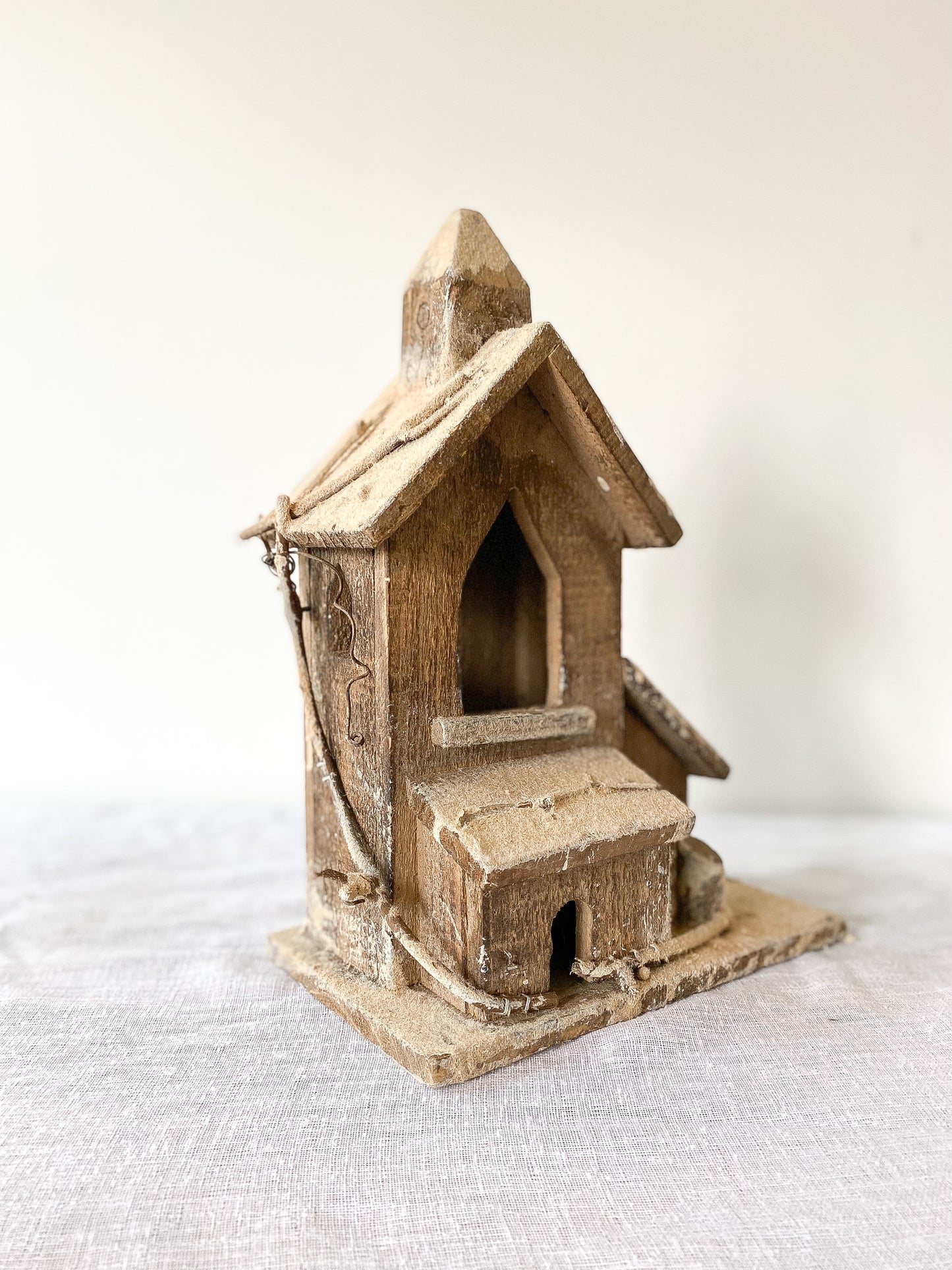 Vintage Cathedral Style Birdhouse