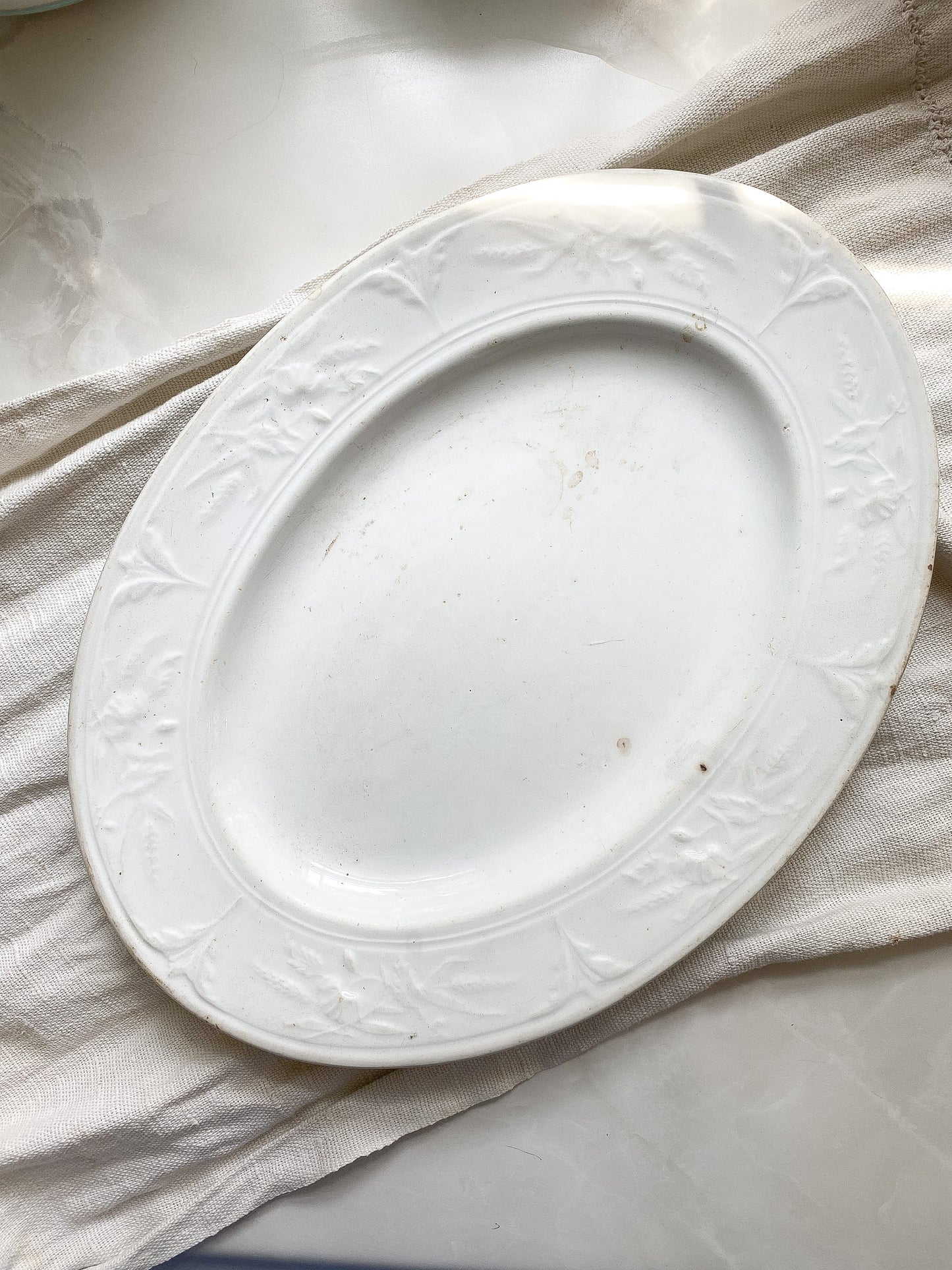 19th Century Ironstone Platter