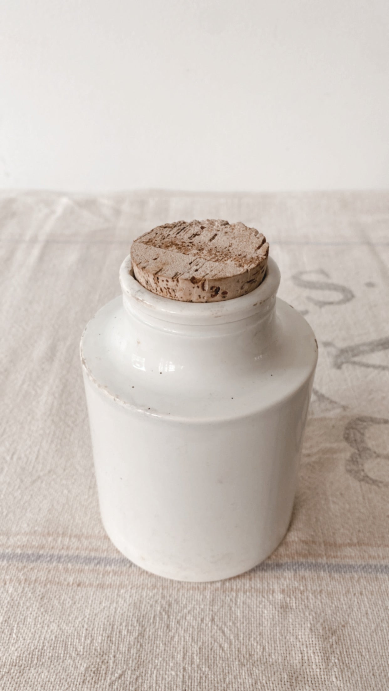 19th Century French Ironstone Mustard Pot