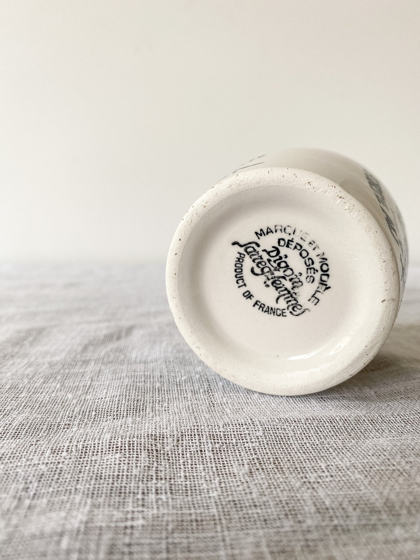 Vintage French Mustard Pot