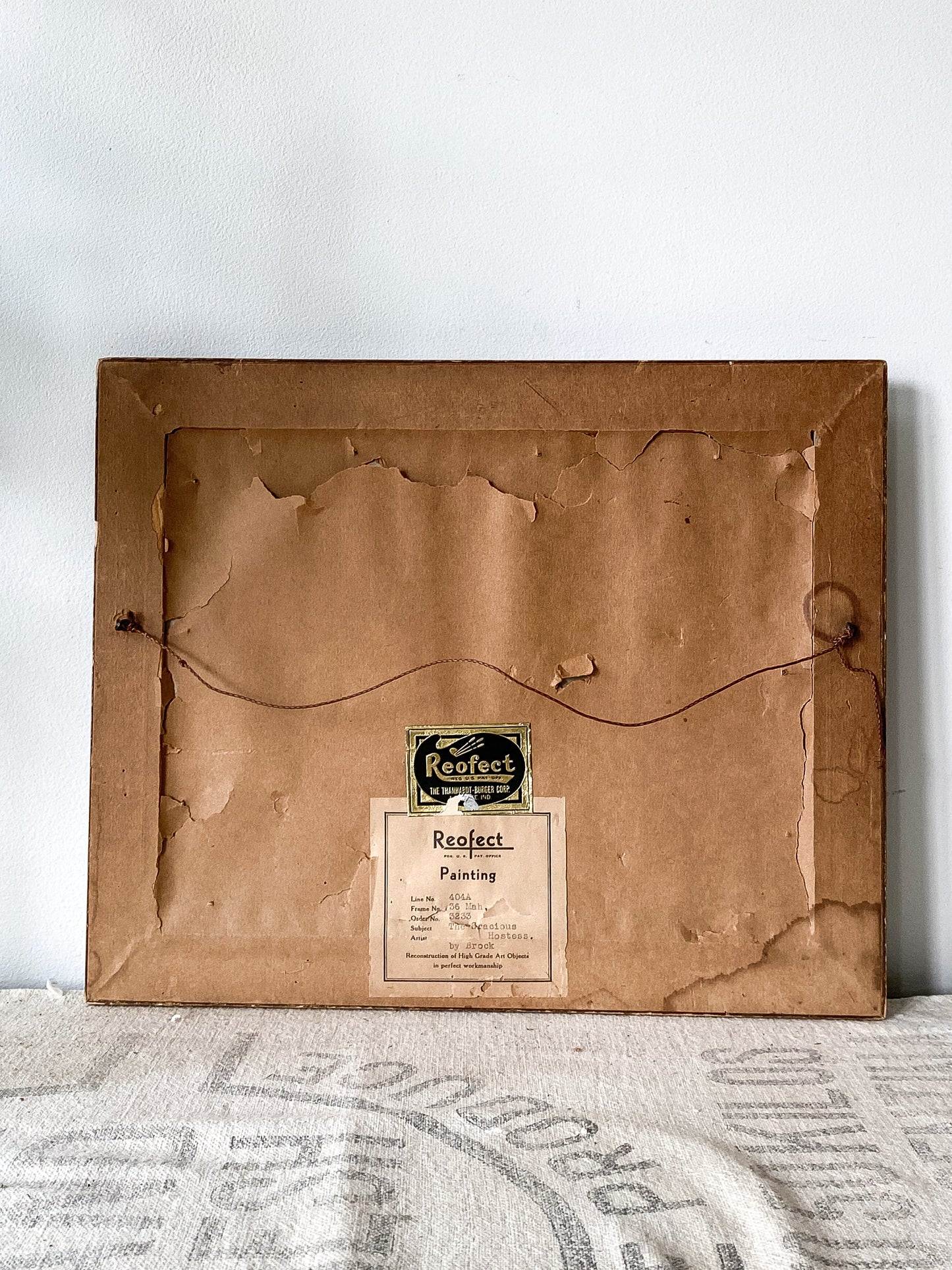 Victorian Framed Photo