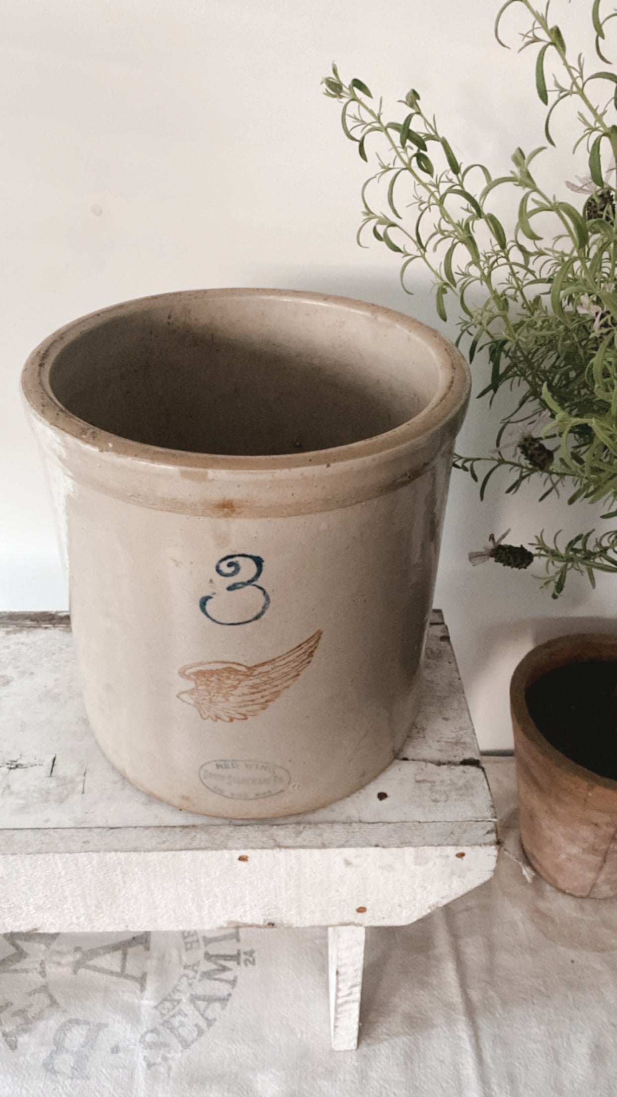 3 Gallon Red Wing Crock