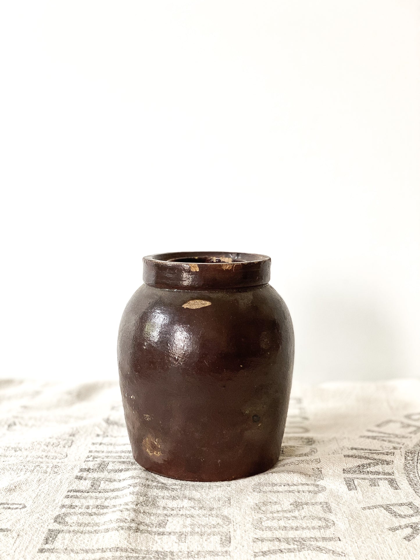 Antique Salt Glazed Crock