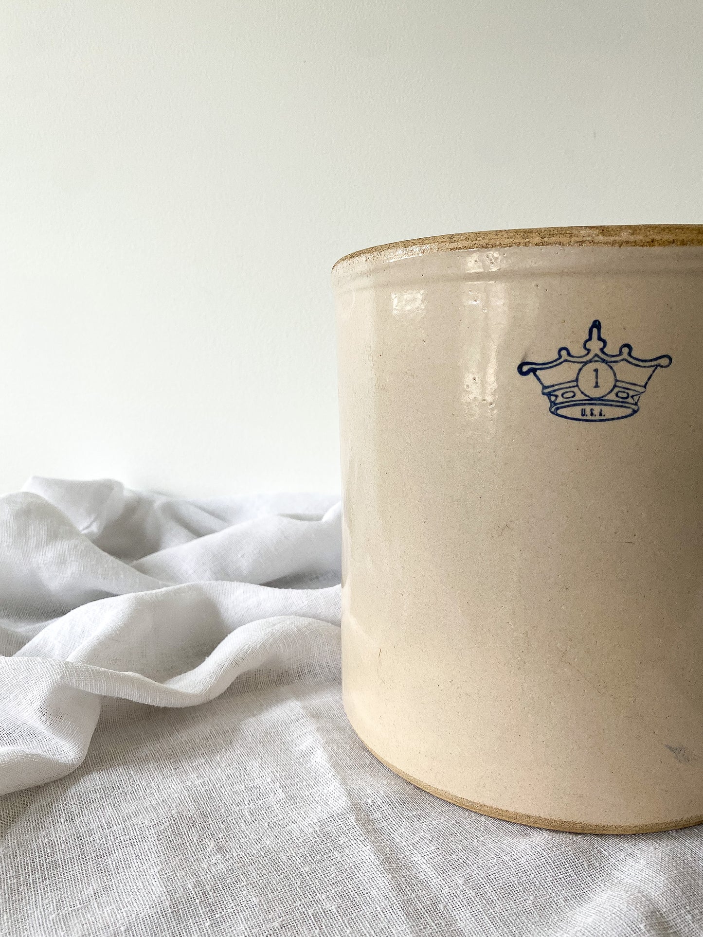 Vintage 1 Gallon Crock