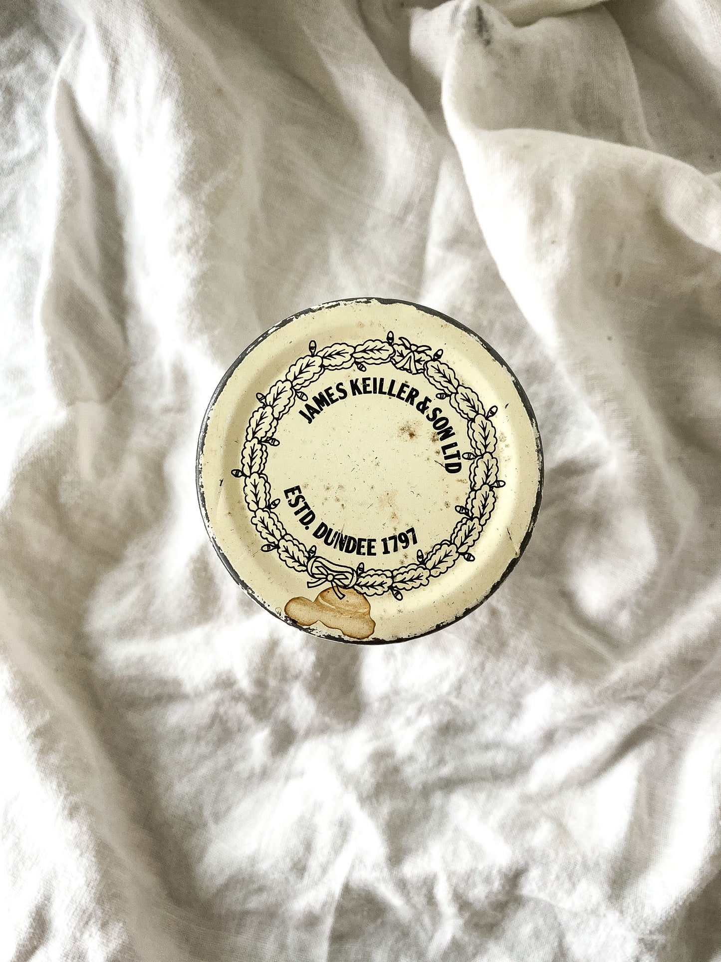 Glass Dundee Marmalade Jar