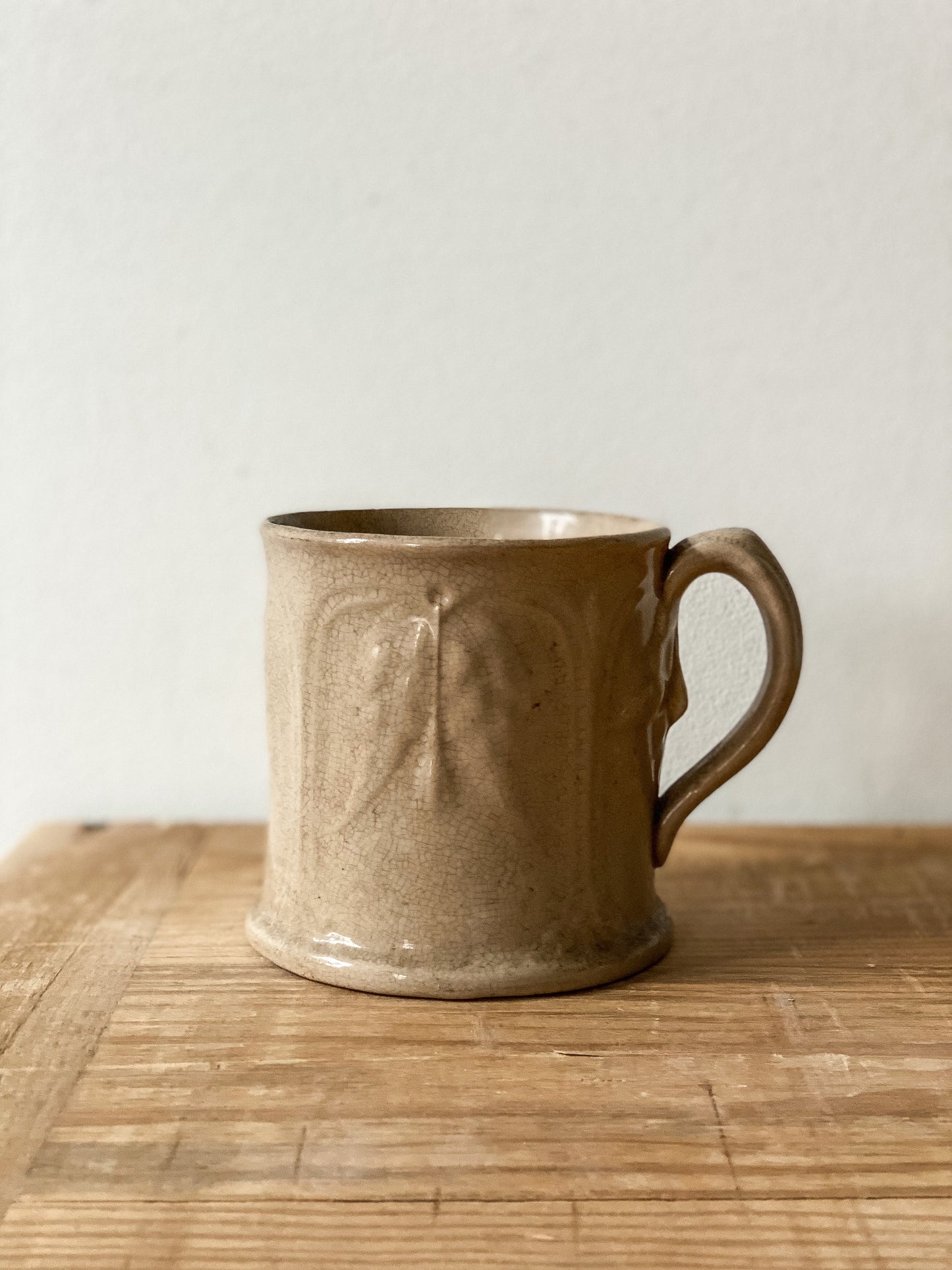 Heavily Stained Ironstone Mug