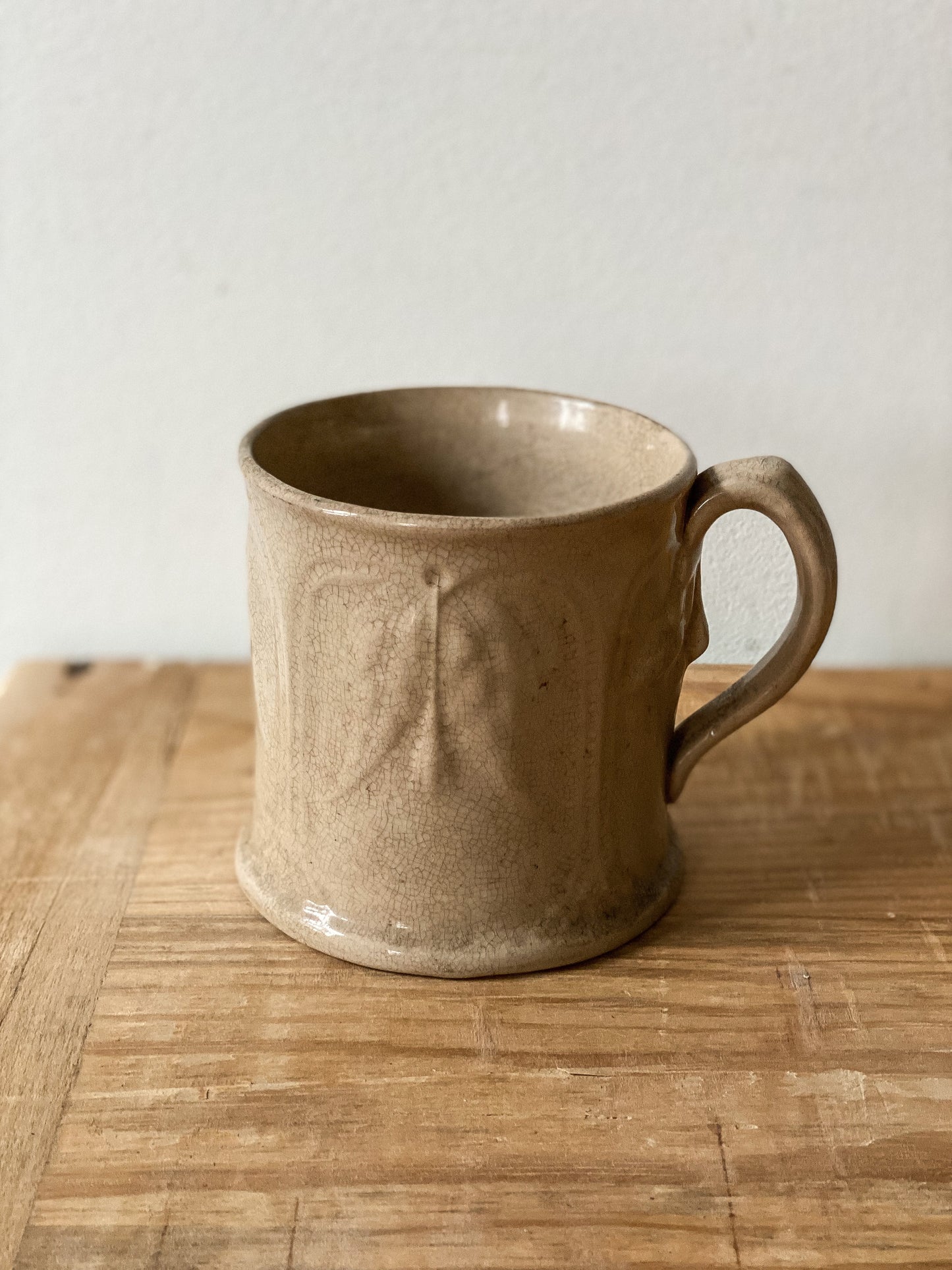 Heavily Stained Ironstone Mug