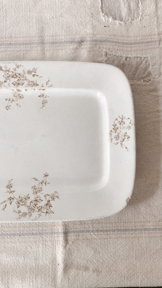 Ironstone Platter