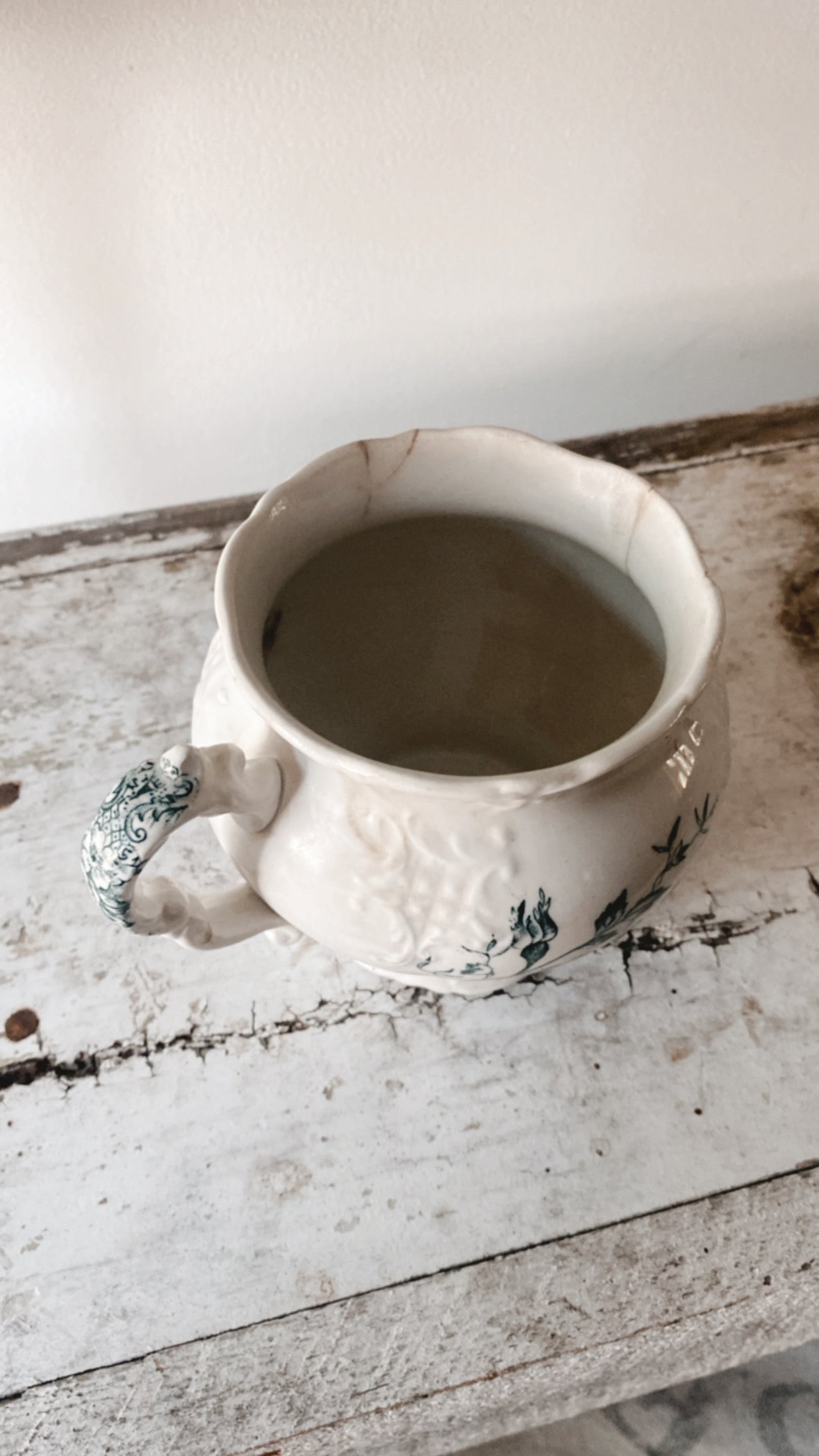 Antique Ironstone Mug