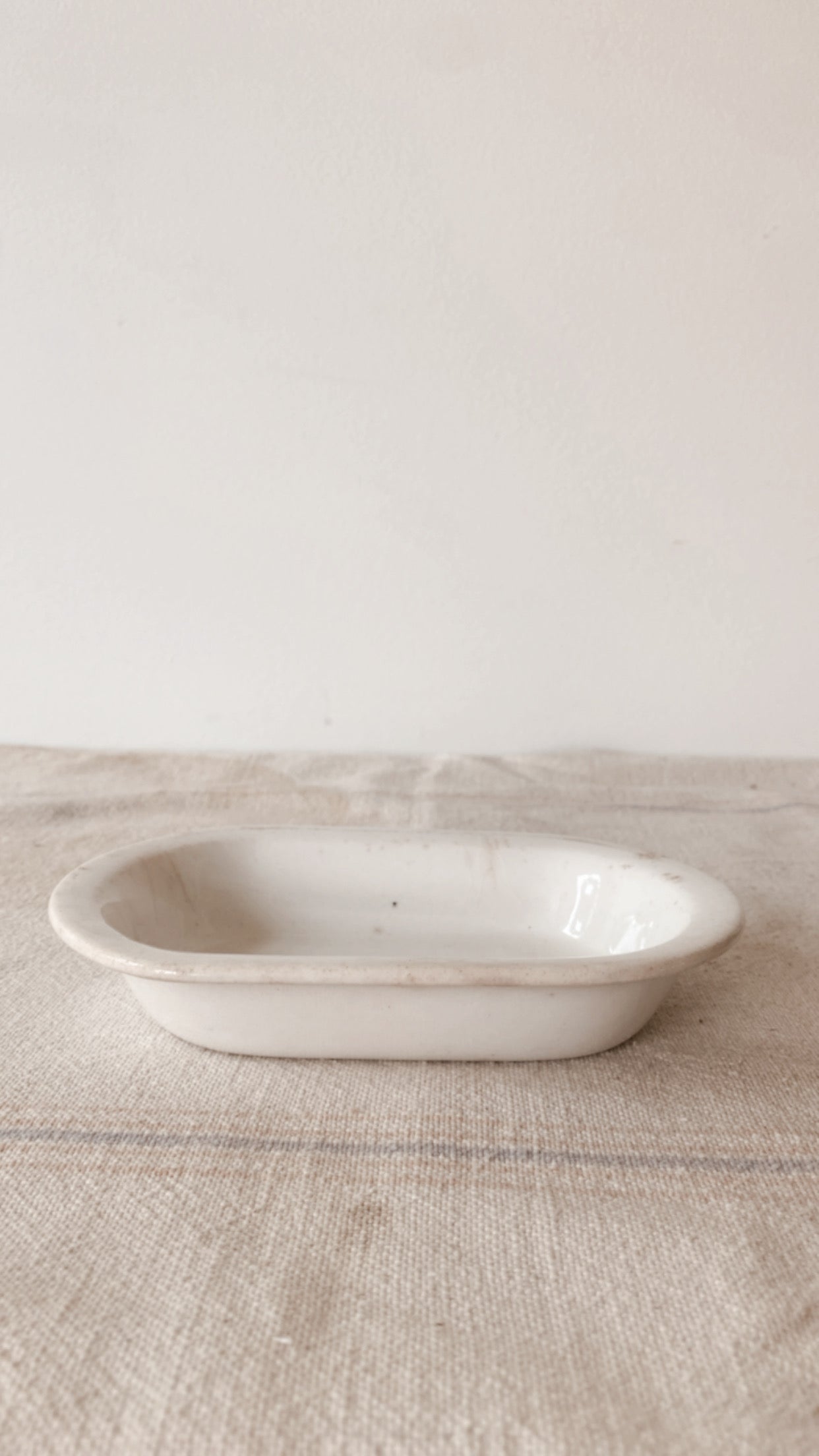 Ironstone Soap Dish