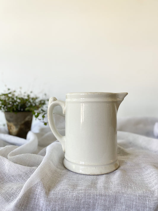 Ironstone Milk Pitcher