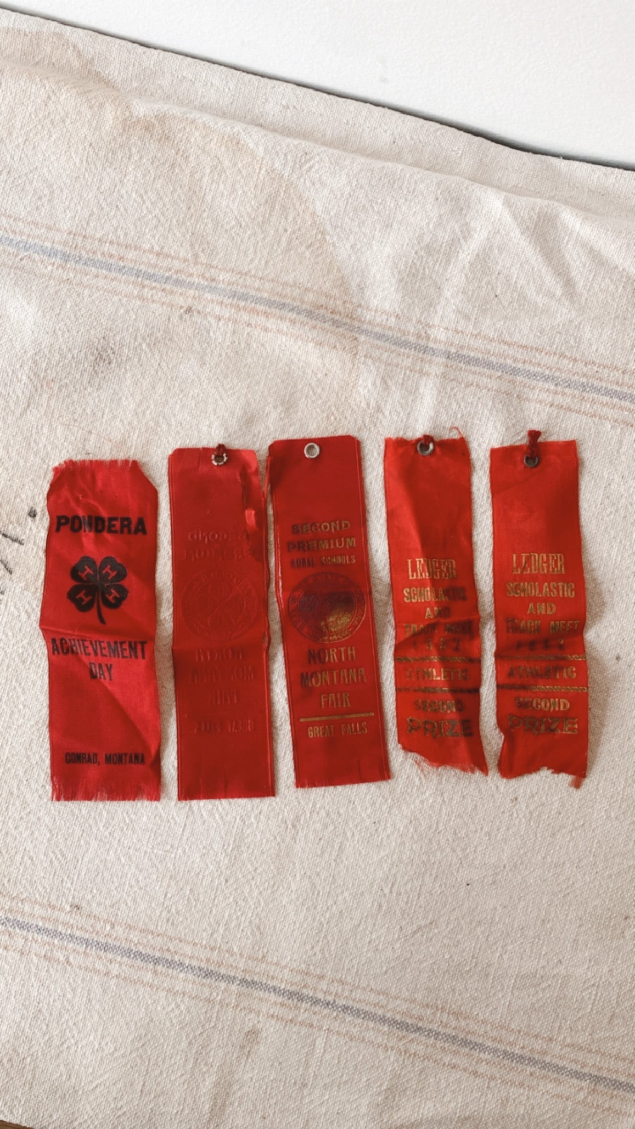 Antique Award Ribbons