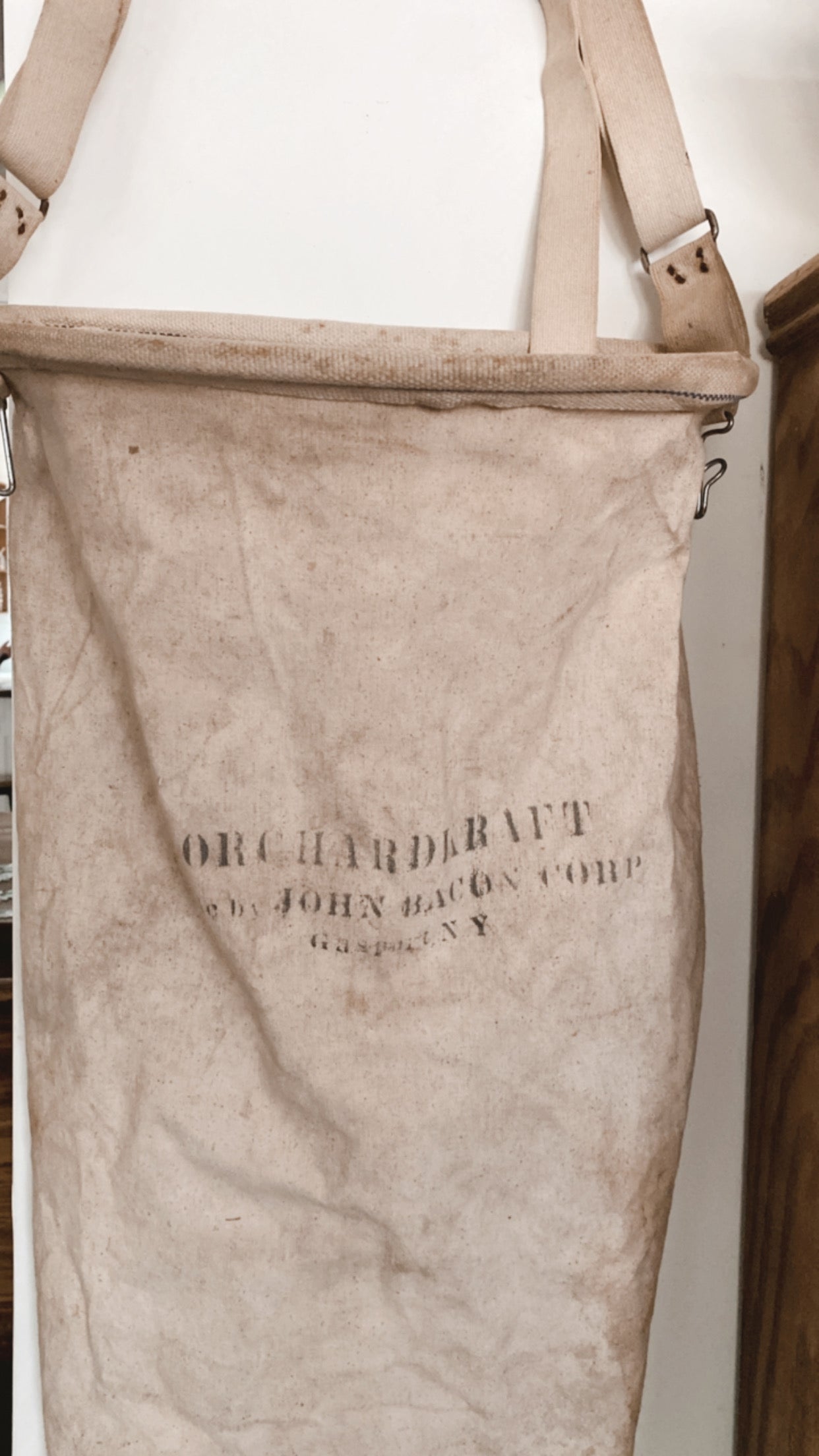 Vintage Orchard Gathering Sack