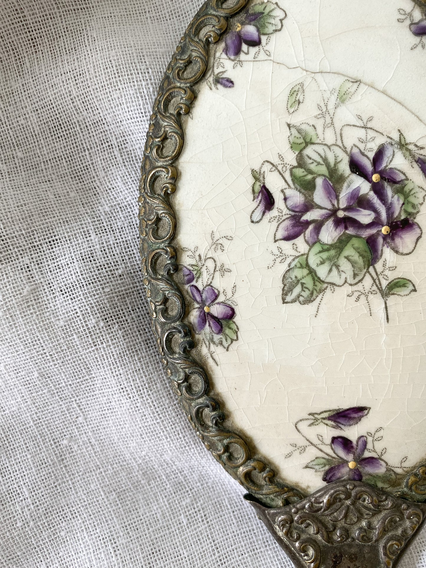 Victorian Hand Held Mirror