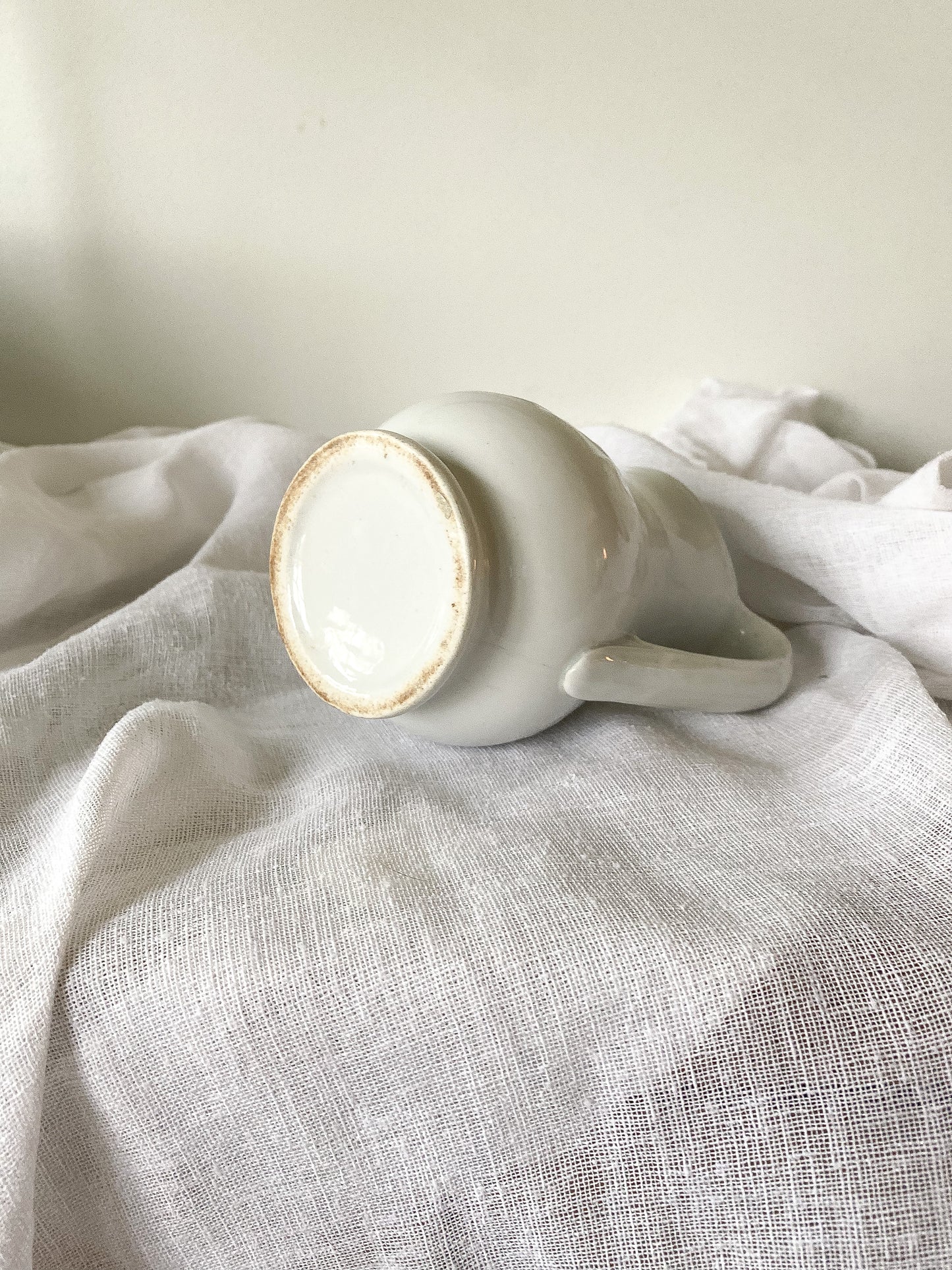 Ironstone Creamer Pitcher