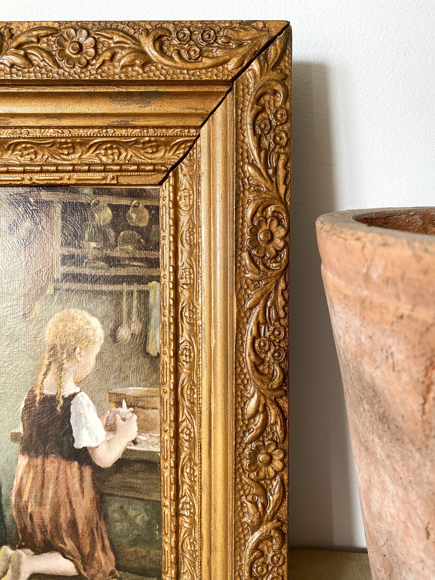 Vintage Litho Painting