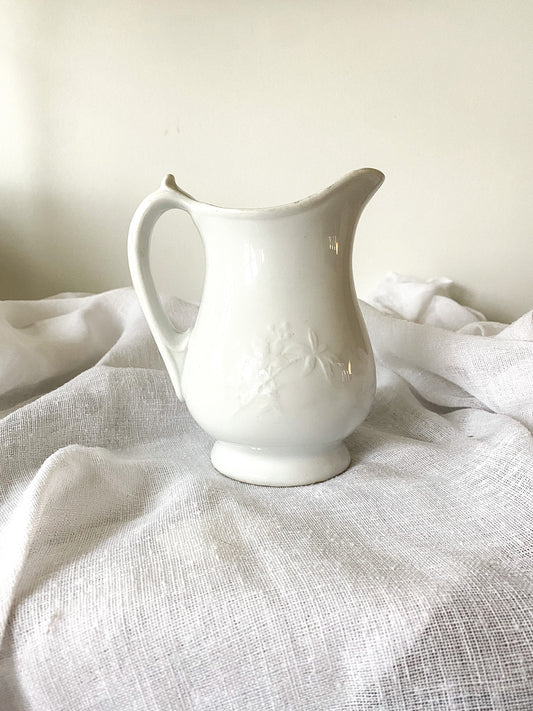 Ironstone Creamer Pitcher