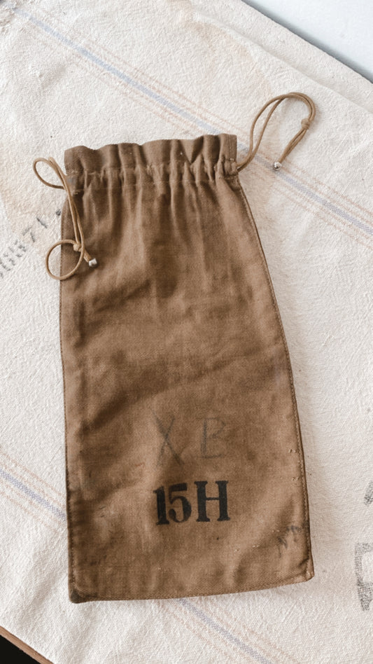 Vintage Drawstring Pouch