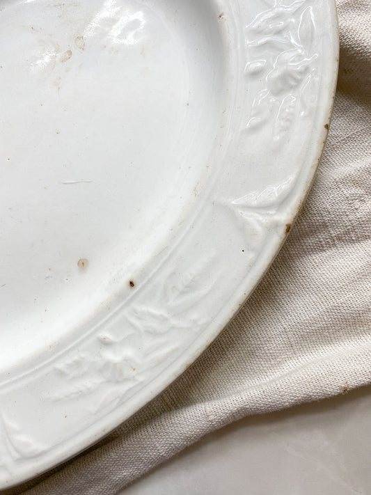 19th Century Ironstone Platter
