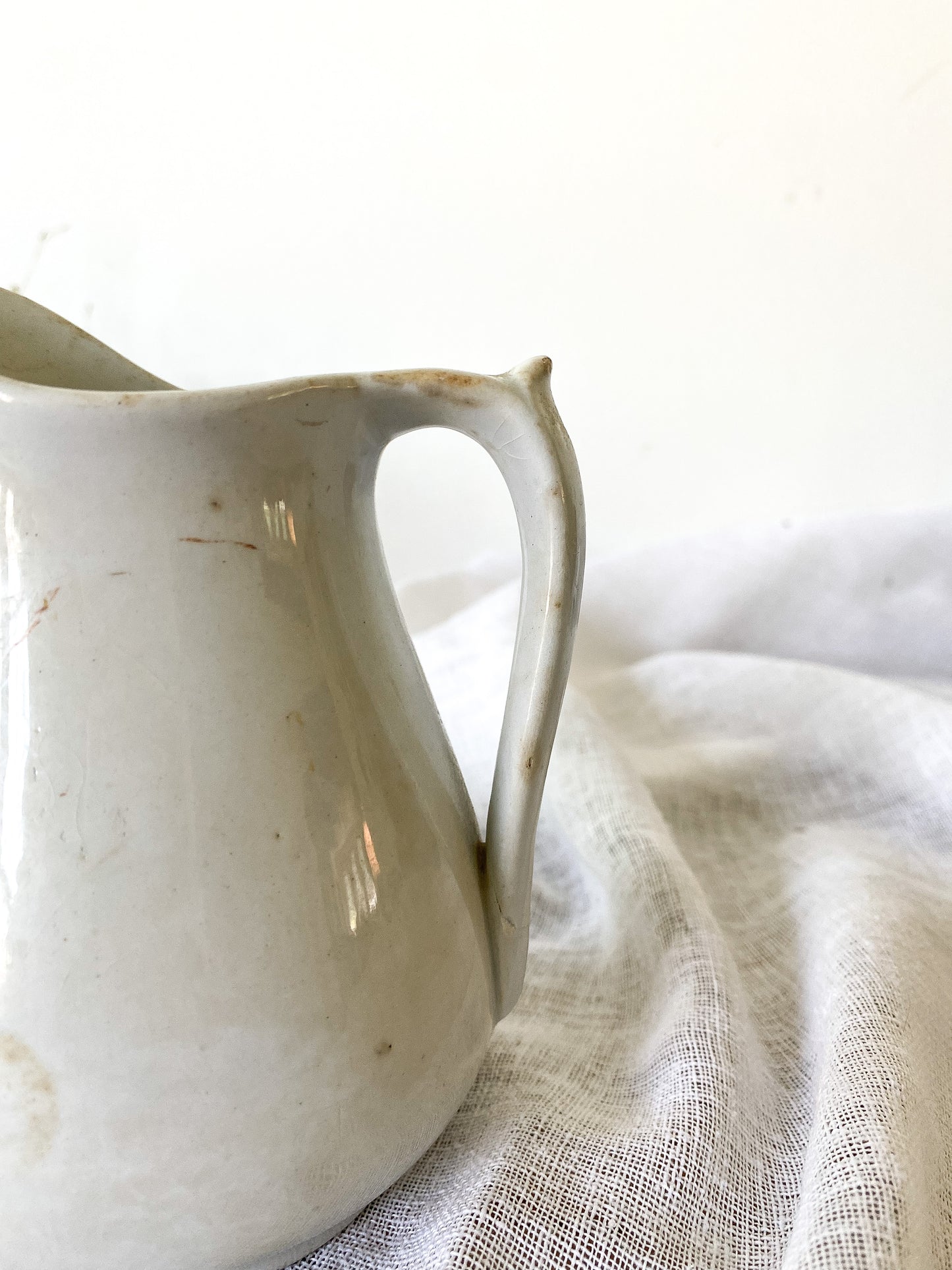 Ironstone Creamer/Pitcher