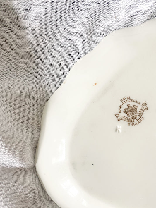 Ironstone Platter
