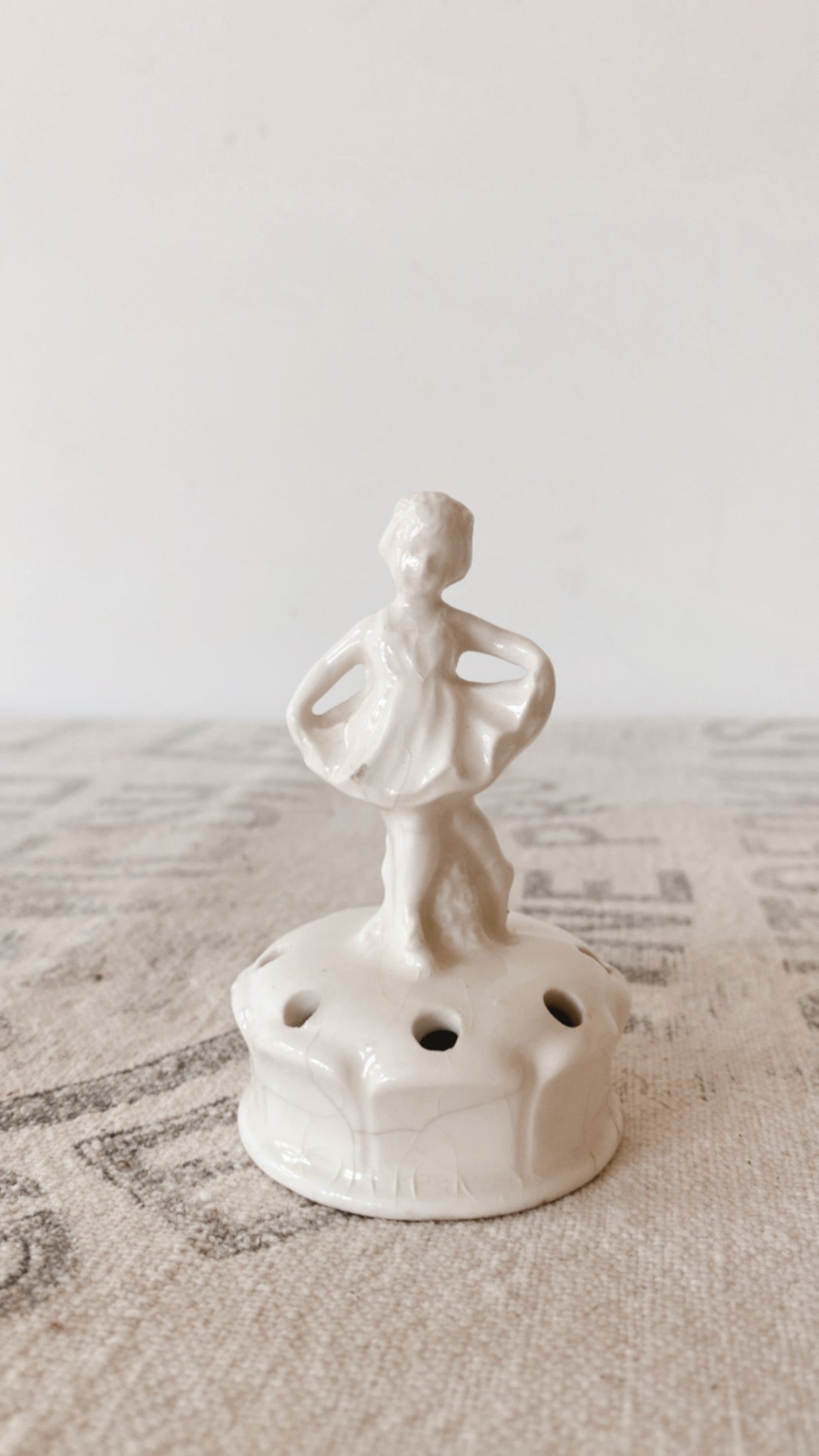 Porcelain German Flower Frog