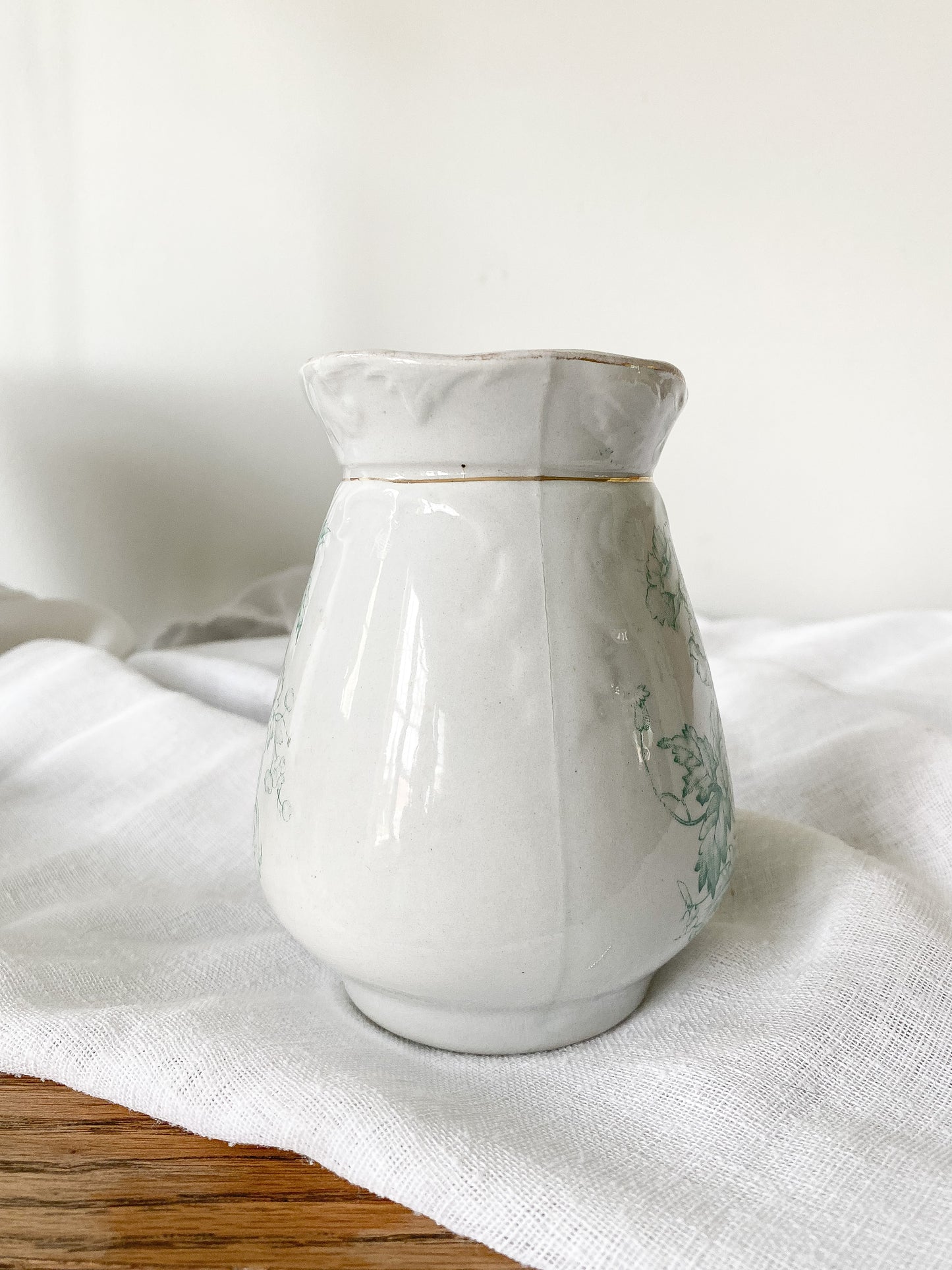 Ironstone Toothbrush Holder/Vase