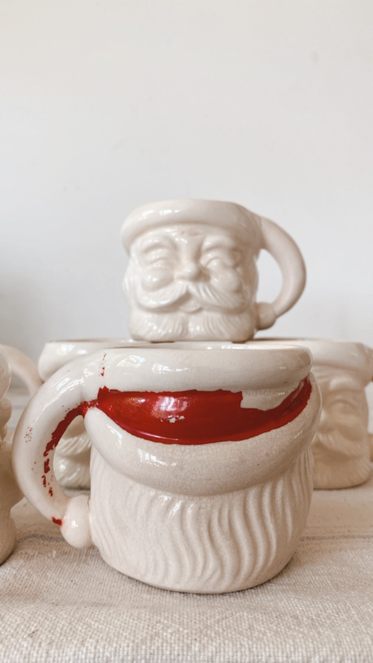 Santa Mug Collection.