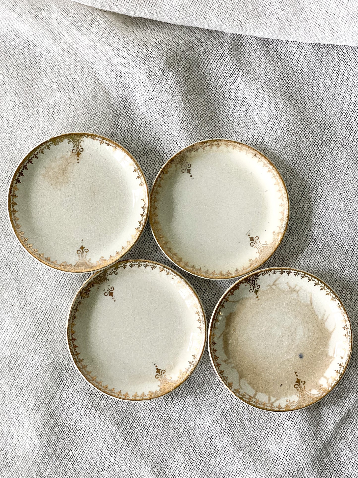 Ironstone Butter Pats