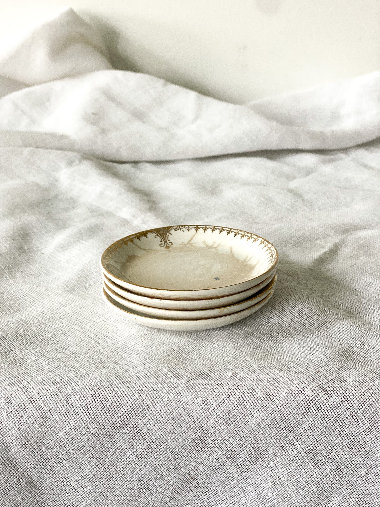 Ironstone Butter Pats