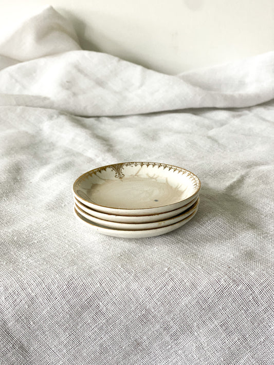 Ironstone Butter Pats