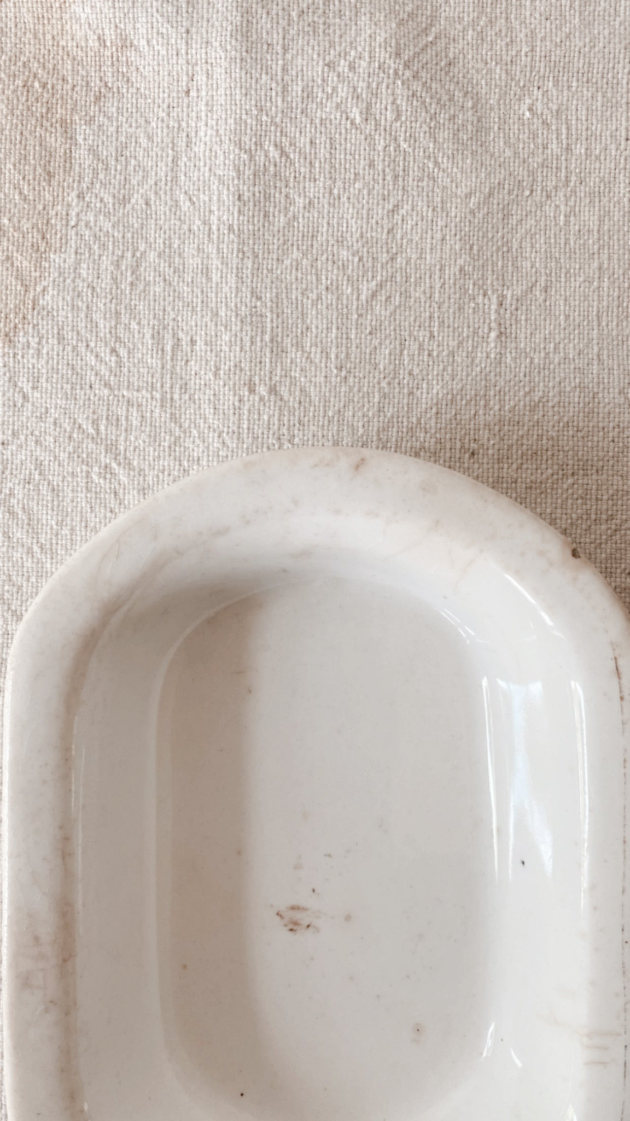 Ironstone Soap Dish