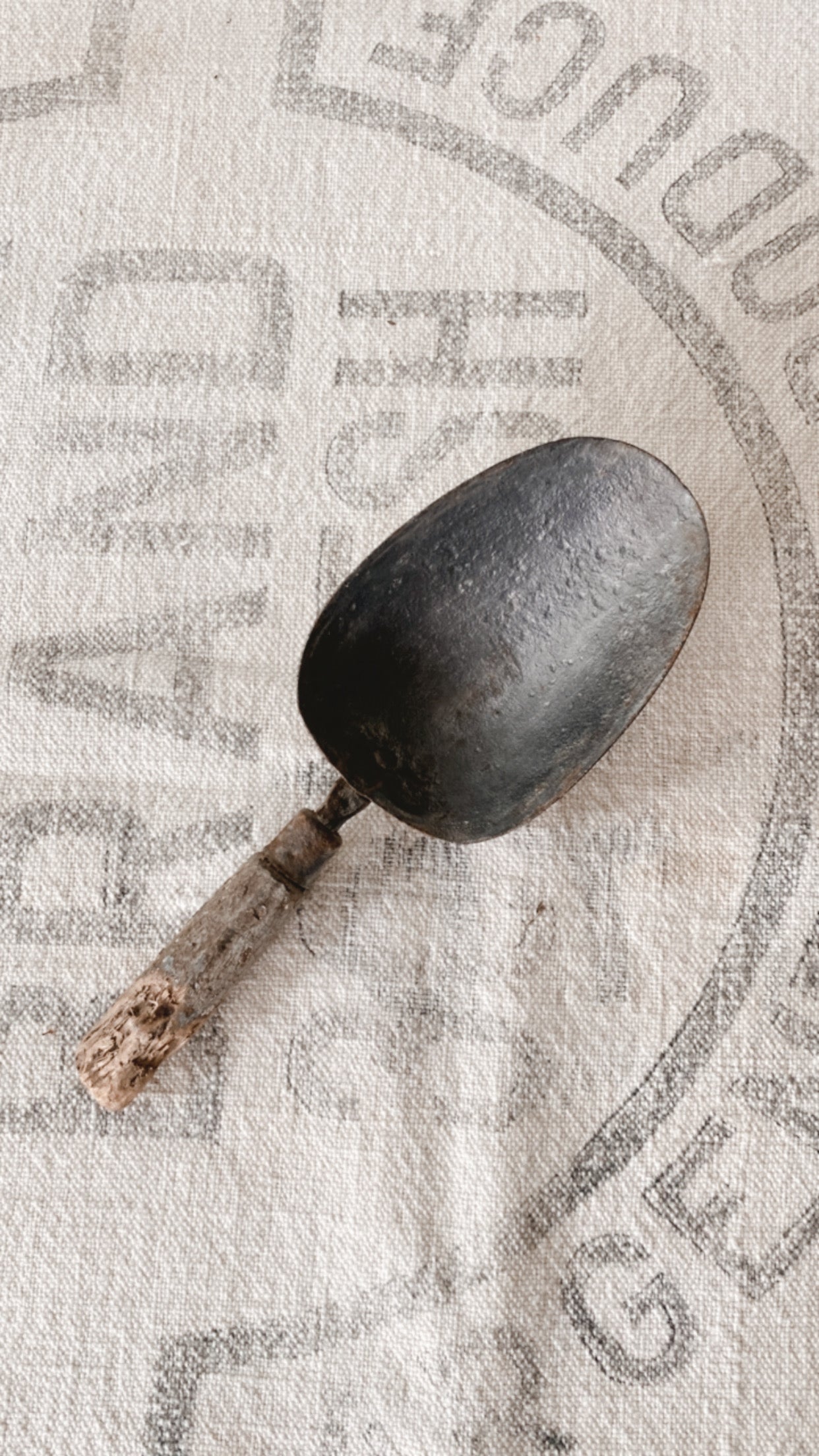 Antique Chippy Scoop