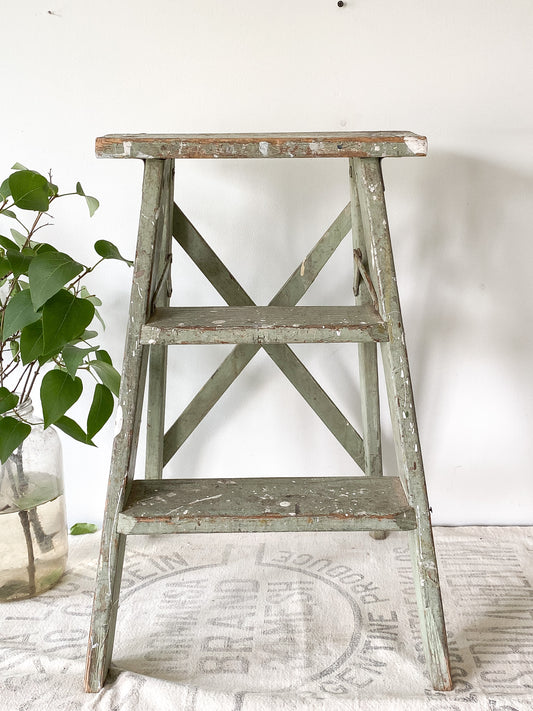 Vintage Chippy Step Ladder