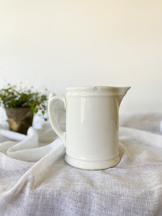 Ironstone Milk Pitcher