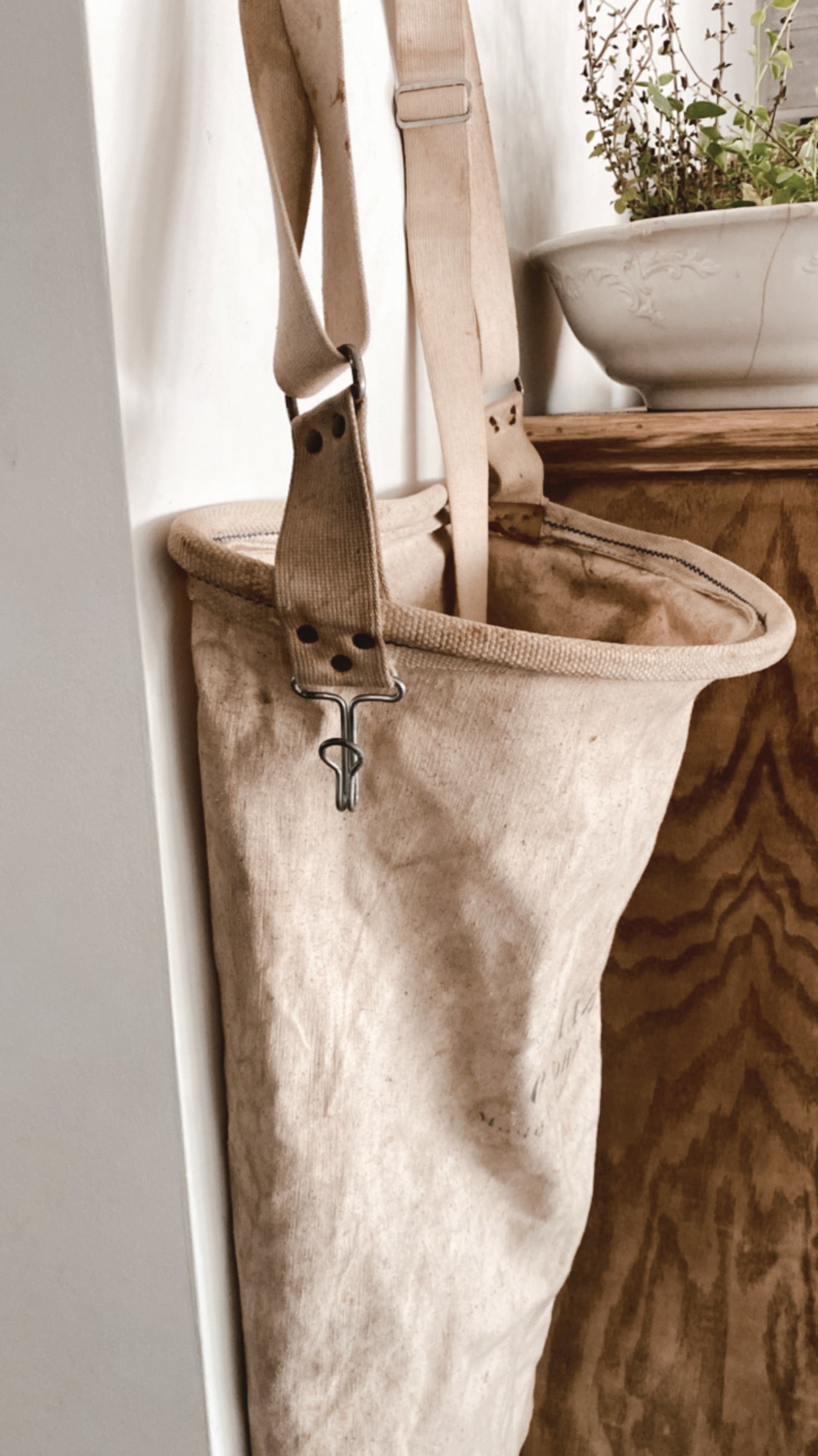 Vintage Orchard Gathering Sack