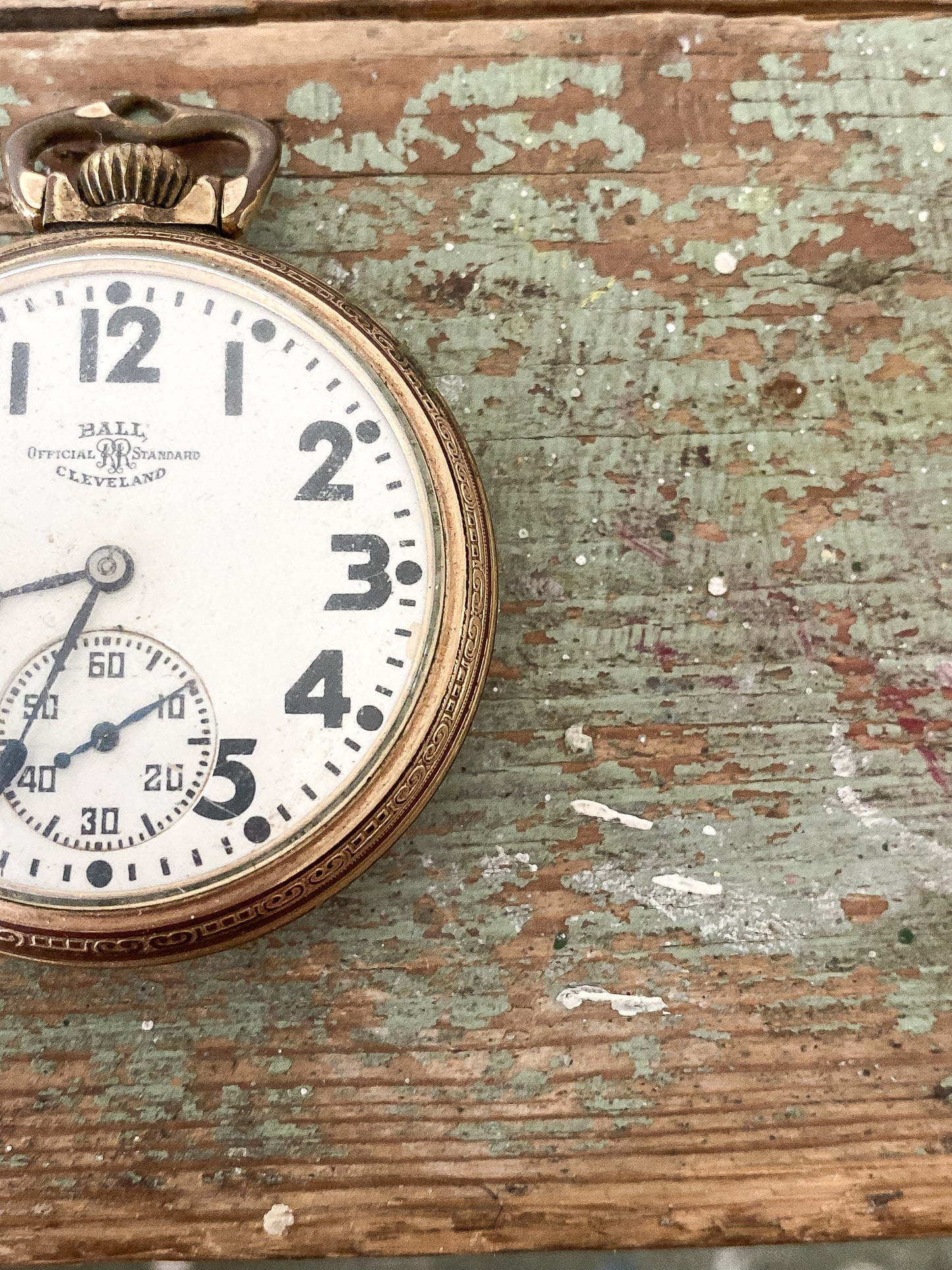 Antique Railroad Pocket Watch RARE