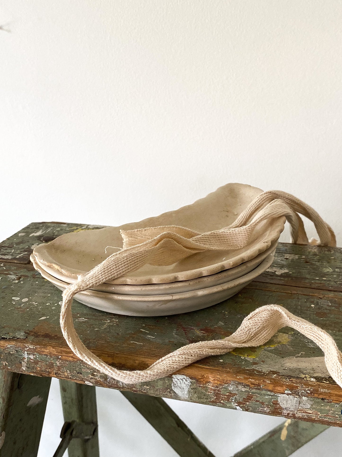 Stained Crazed  Ironstone