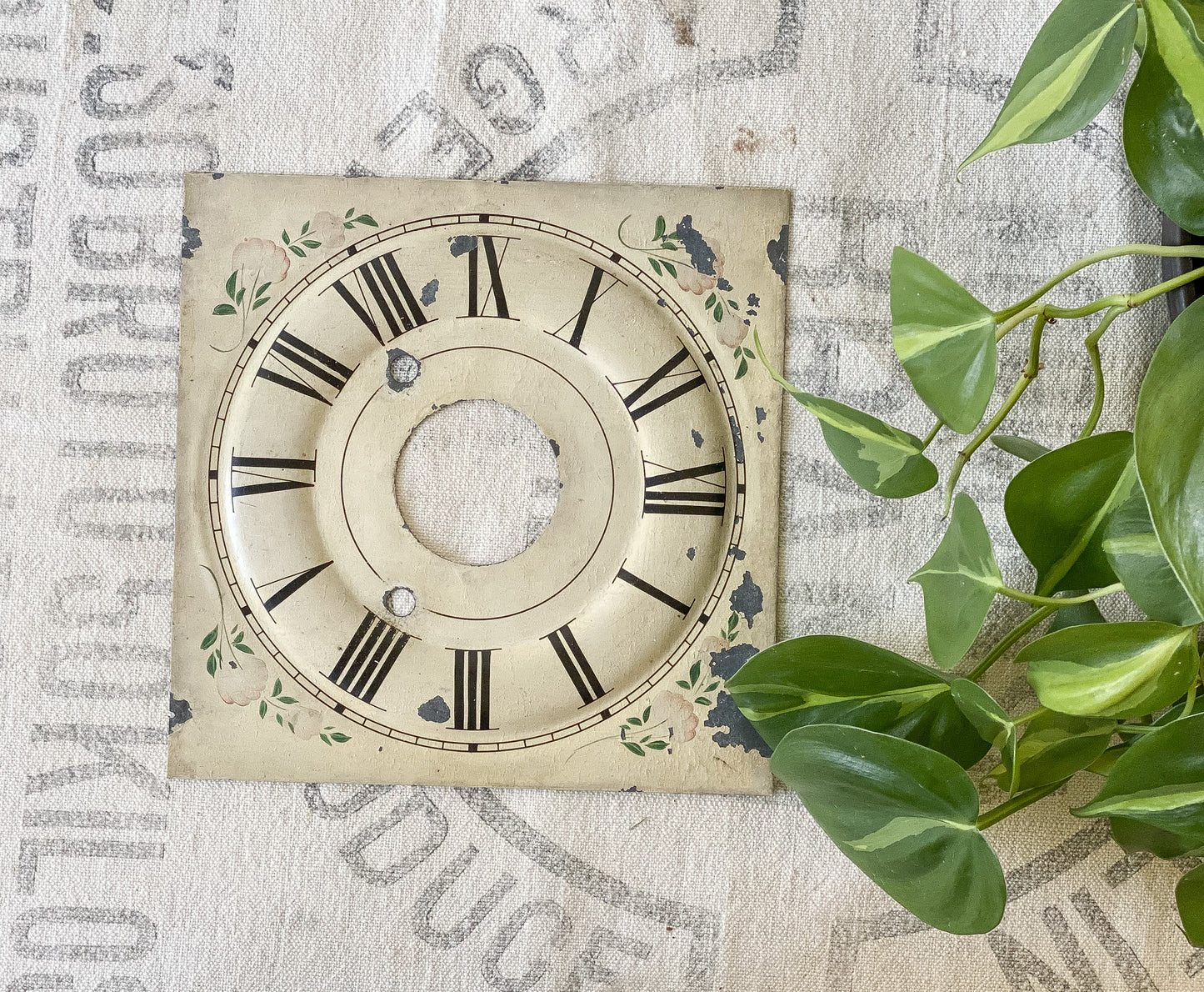Antique Chippy Clock Face
