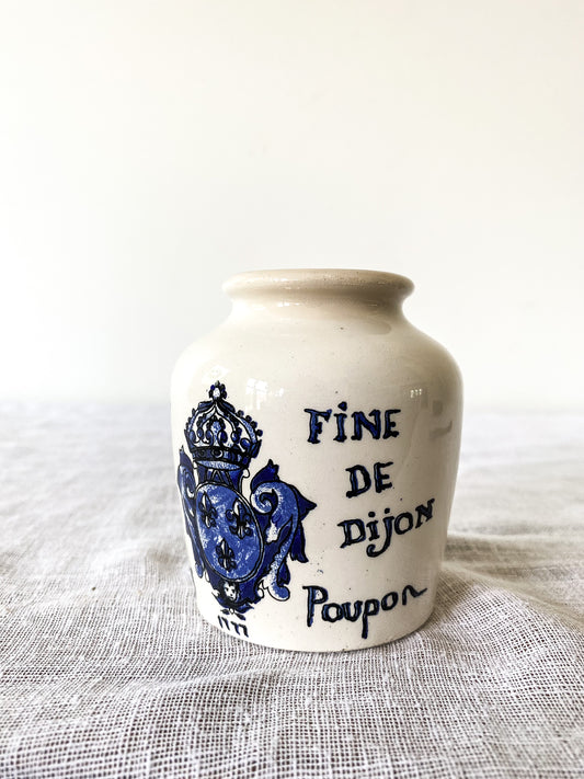Vintage French Mustard Pot