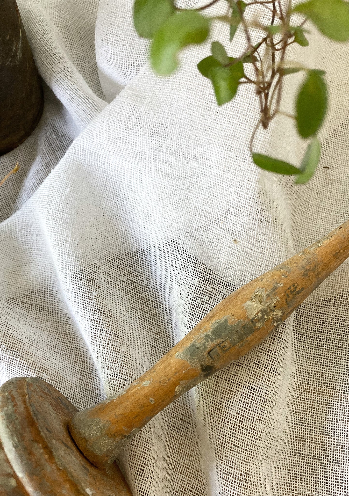 Antique Horse Hair Brush