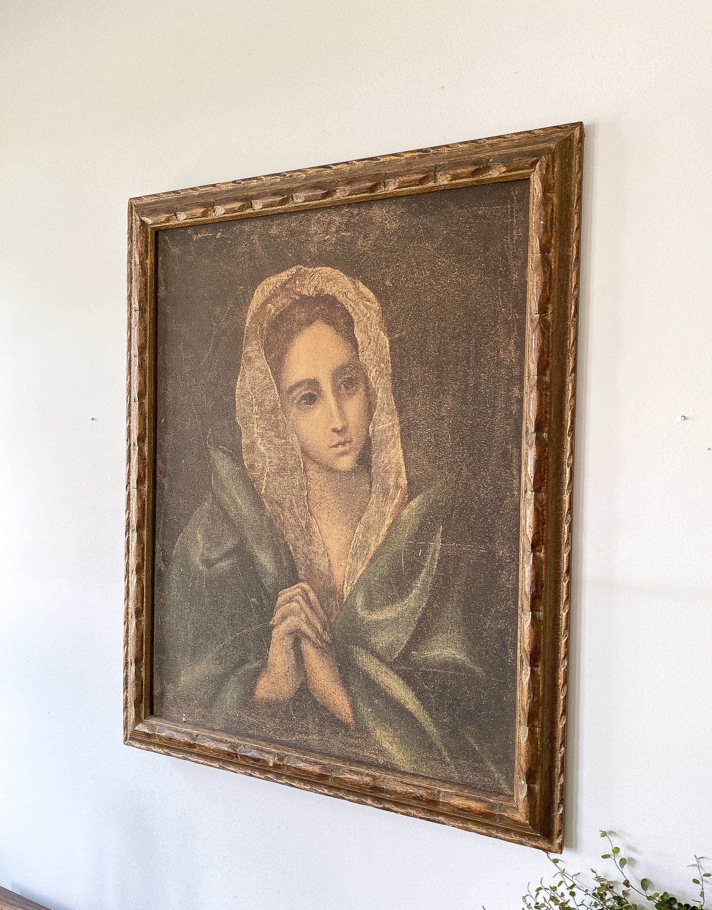 Vintage Praying Mother Mary