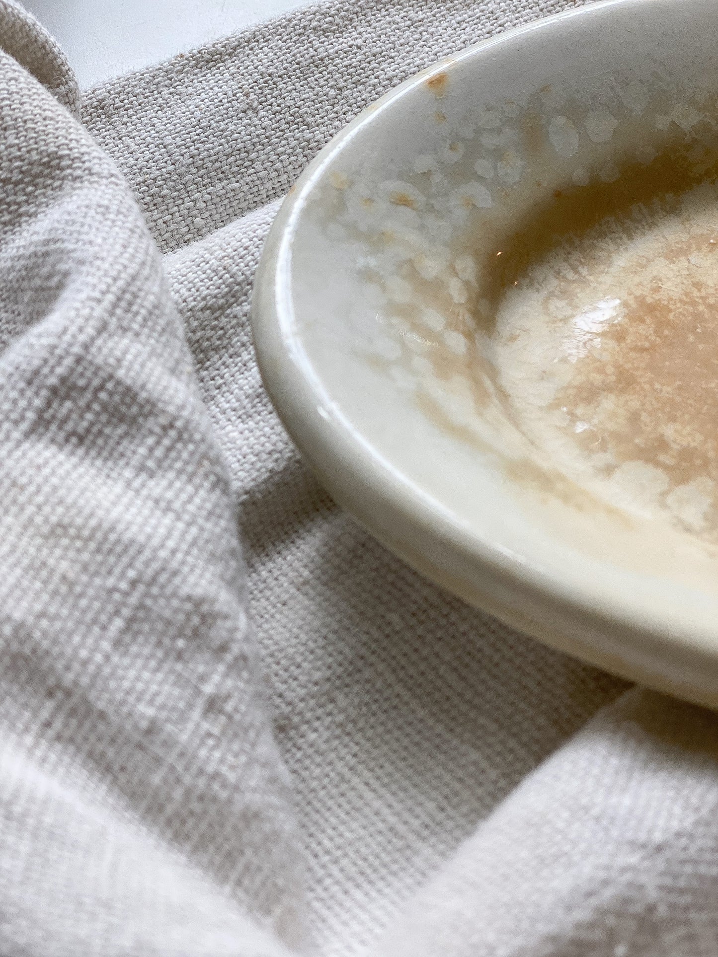 Stained Ironstone Small Platter
