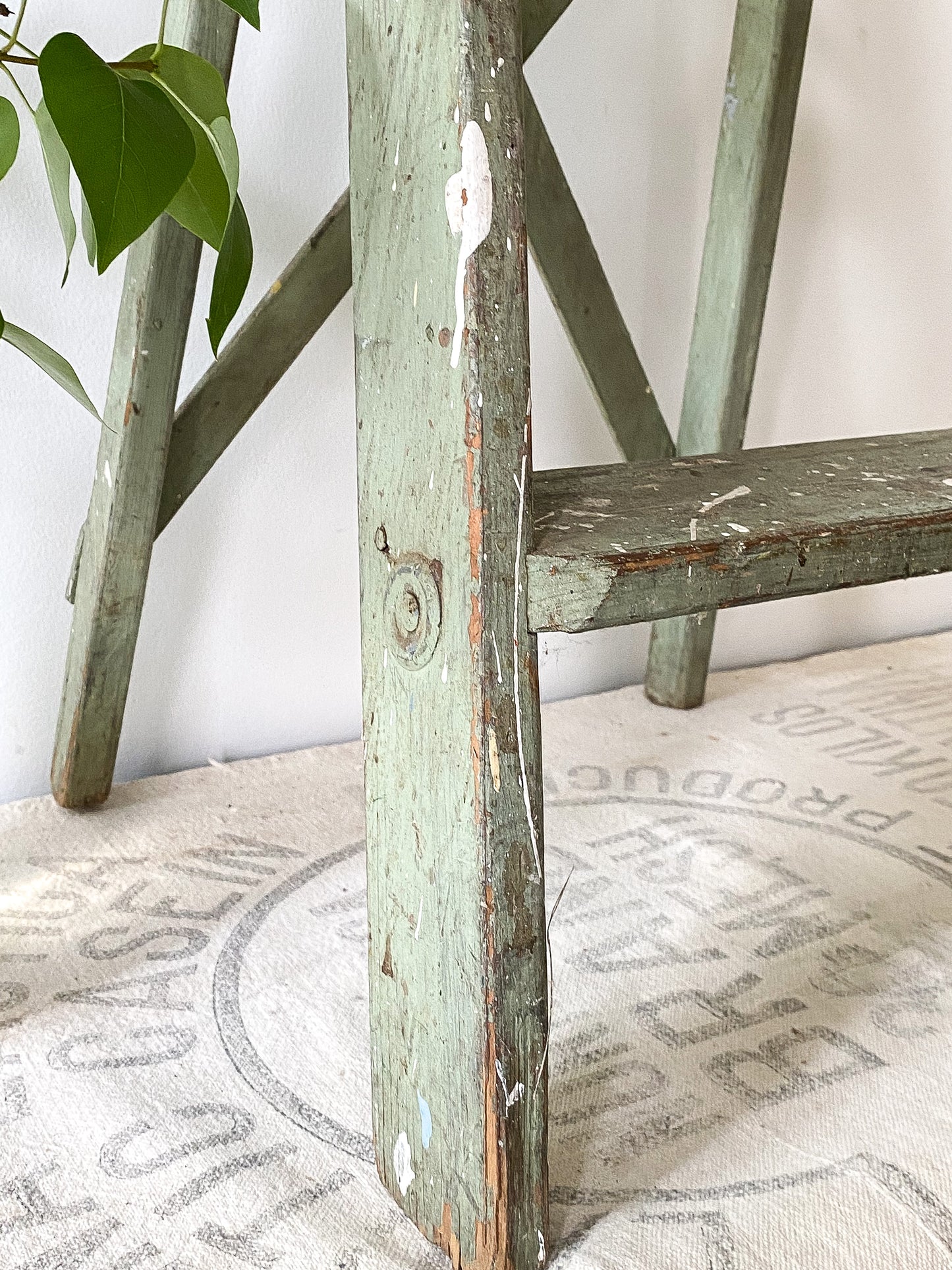 Vintage Chippy Step Ladder