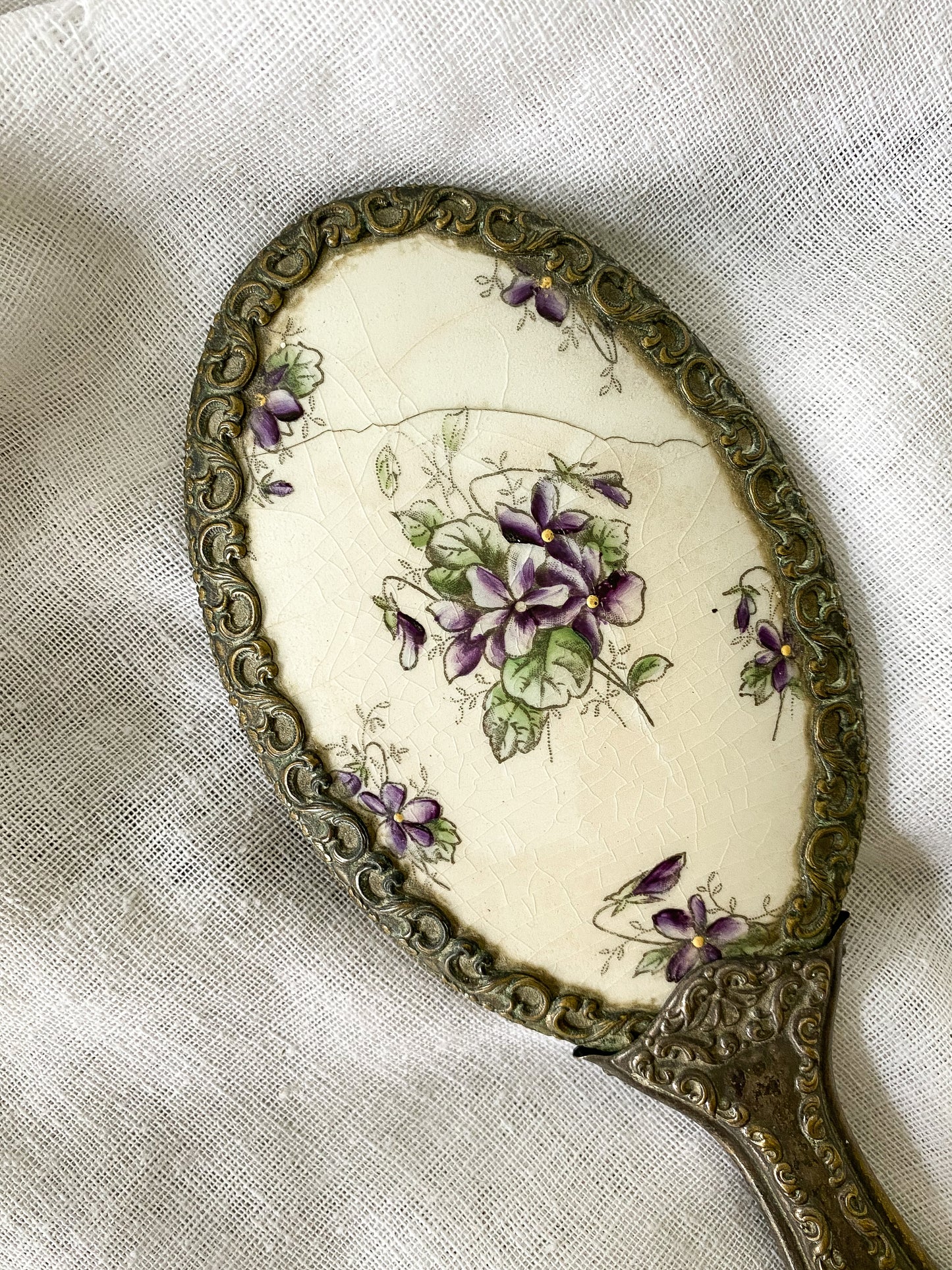 Victorian Hand Held Mirror